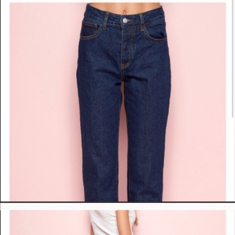 Brandy Melville Hazel Denim Jeans Size L (27)